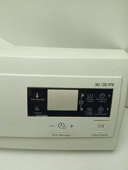 EWS1256EGU кт7 Передняя лицевая панель для стиральной машины Electrolux б/у