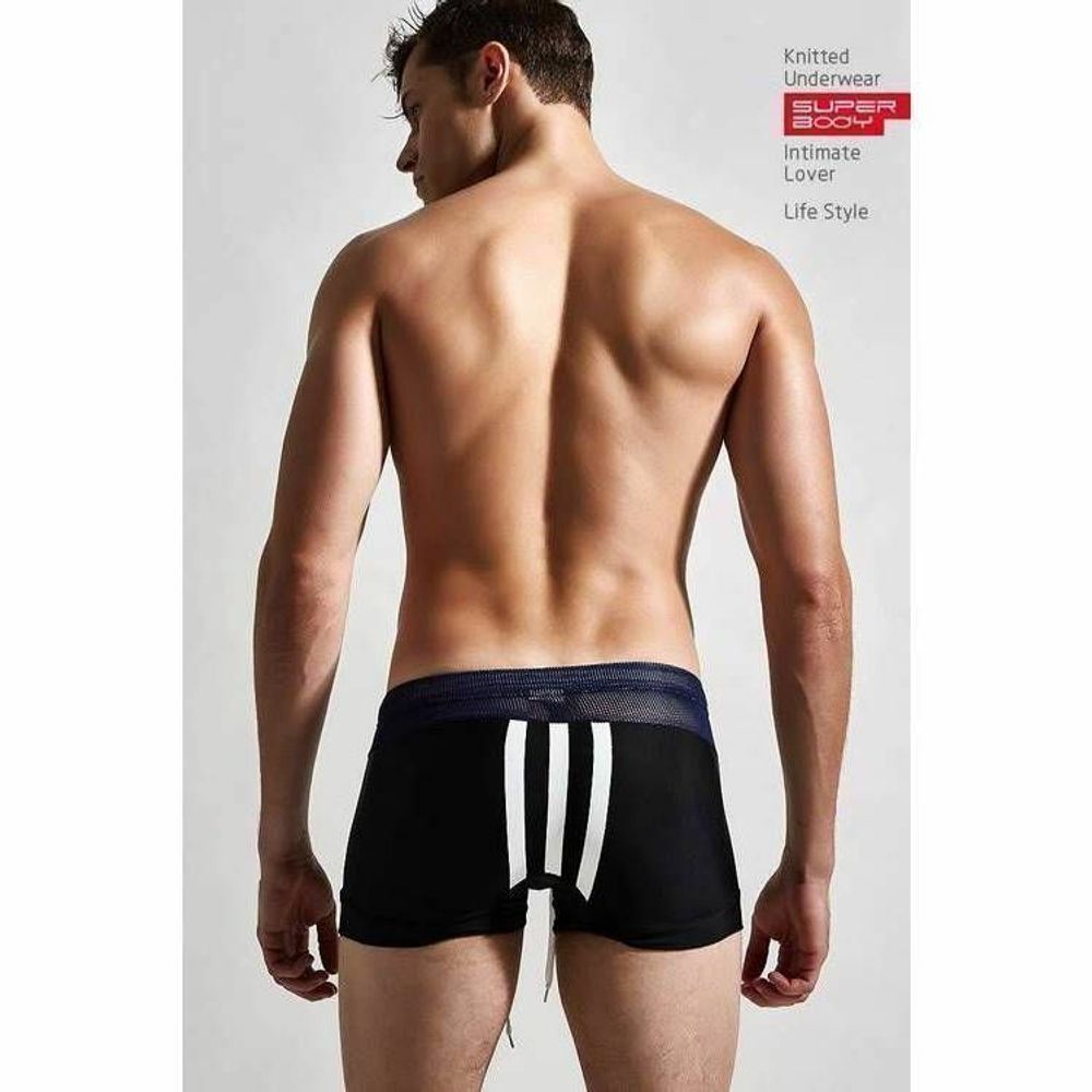 Мужские плавки черные Superbody