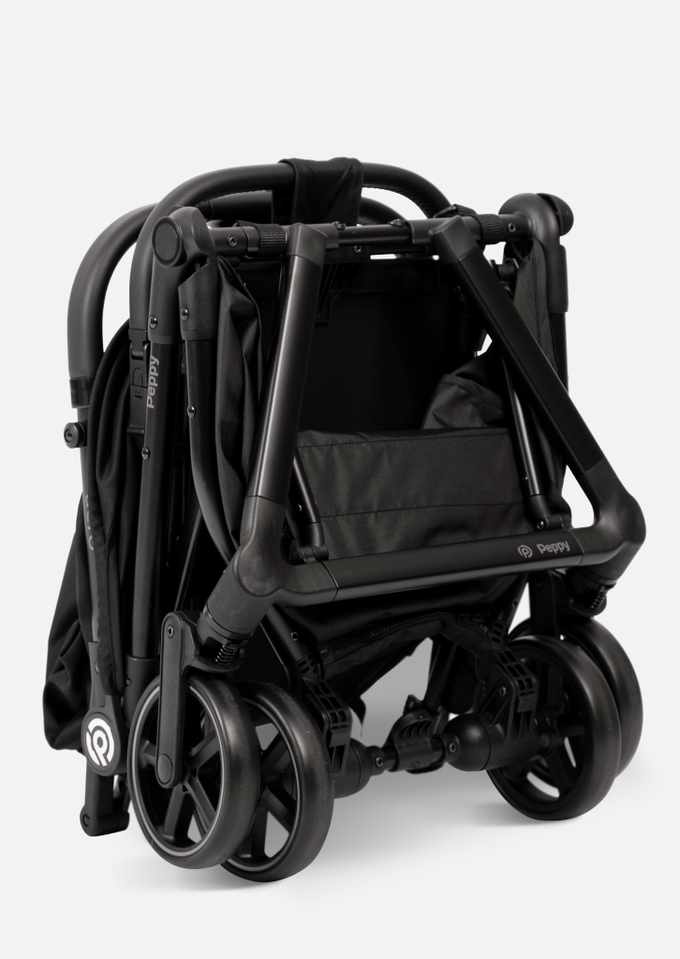 Peppy Коляска прогулочная Aero (Black cosmos) черный