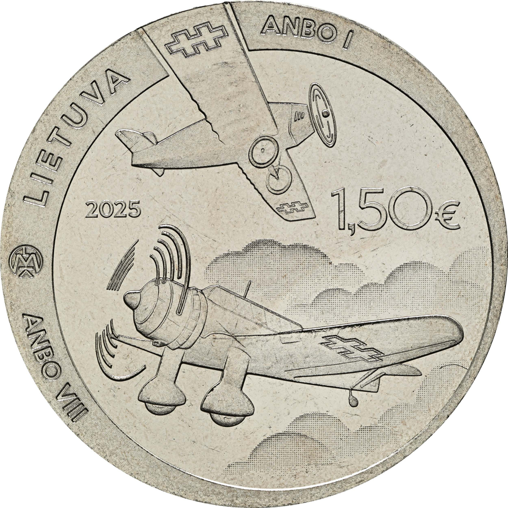 ЛИТВА, 2025, 1,5 ЕВРО [UNC]
