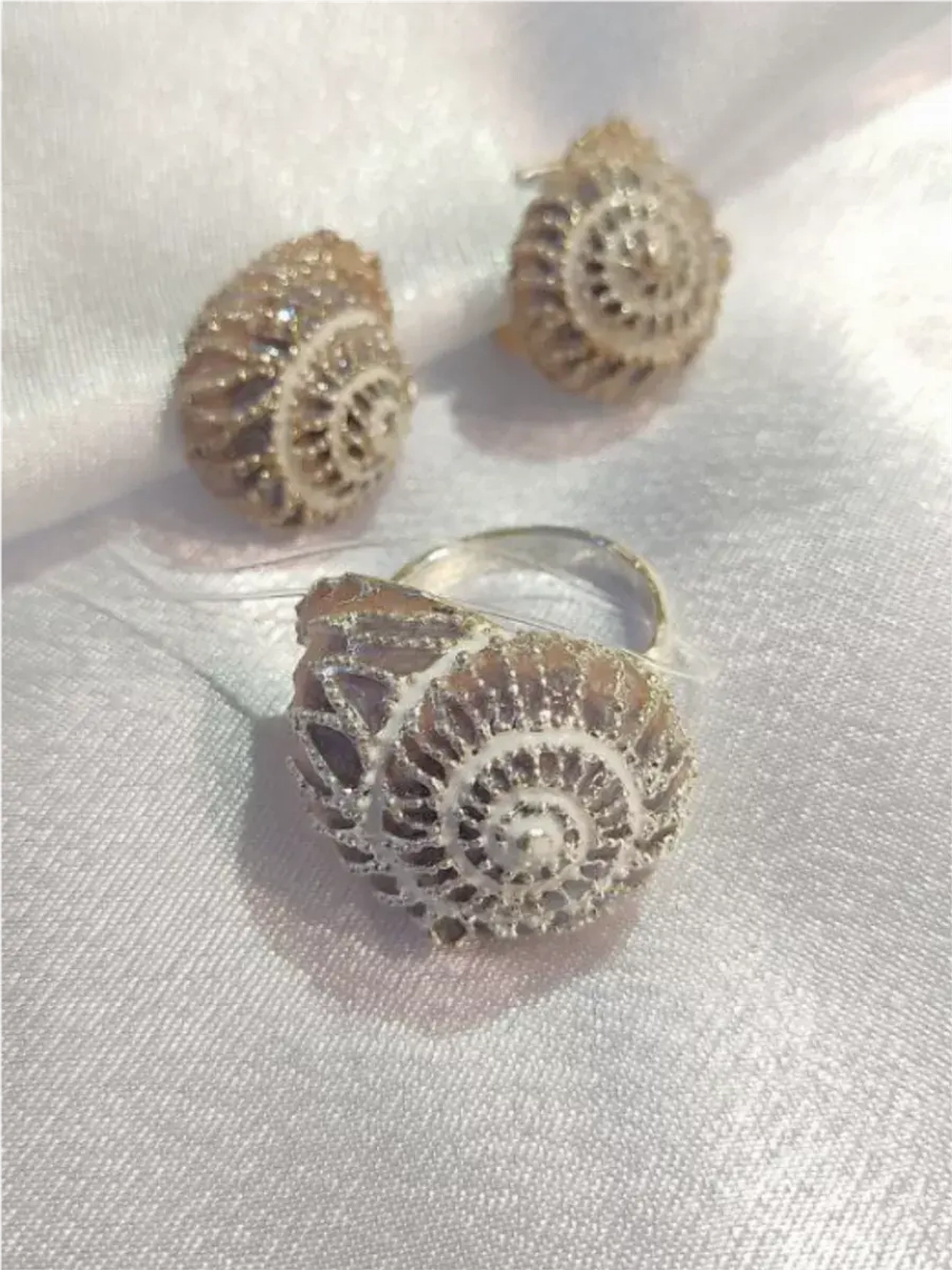 Кольцо серебро 925 эмаль