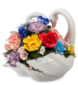 Pavone CMS-10/33 Фигурка Лебеди «Вместе навсегда»