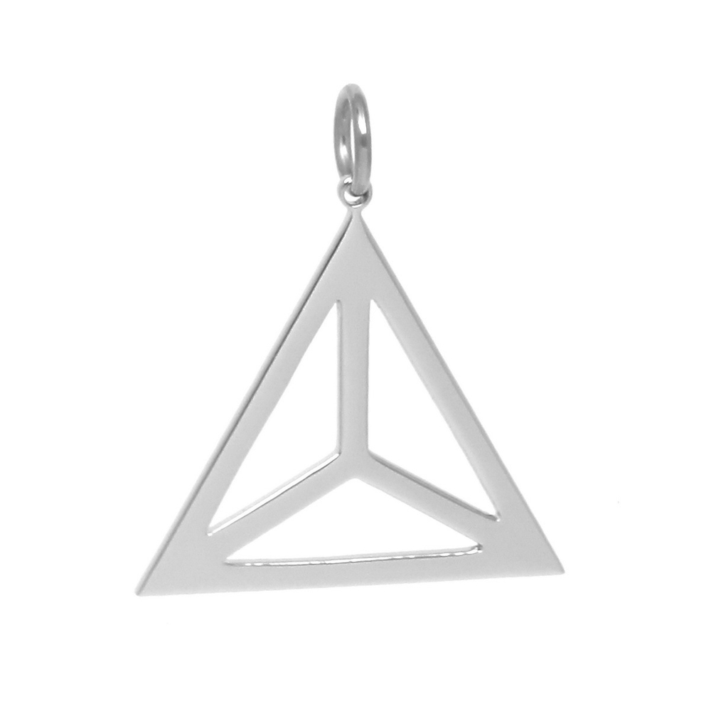 Кулон Mudvayne лого треугольник 30х32мм (321)