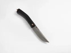 Складной нож "Гриф", сталь Х12МФ, рукоять черный мореный граб
