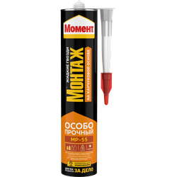 Жидкие гвозди Момент 3047932 Монтаж особо прочный MP-55 картридж 290 мл | Момент