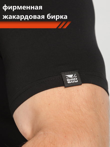 Футболка Bad Boy Fighter Pattern черная