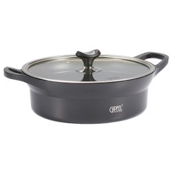 Кастрюля-сотейник из литого алюминия Gipfel Azul Black 51921 26 см/3,7 л