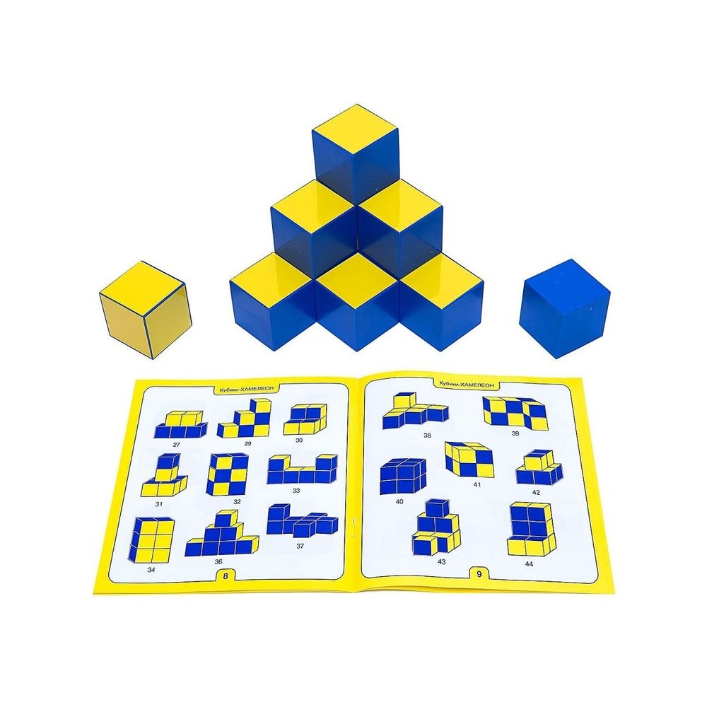 Кубики Хамелеон 4-8 лет Корвет