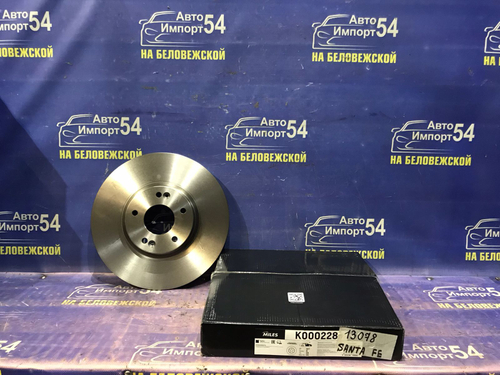 Диск тормозной передний HYUNDAI SANTA FE 2006-2009