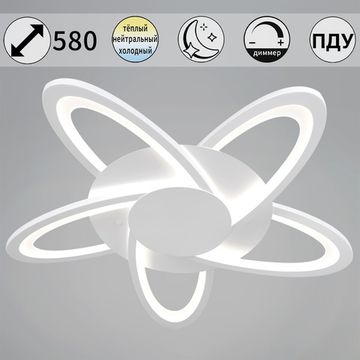 06529-0.3-05 WH светильник потолочный