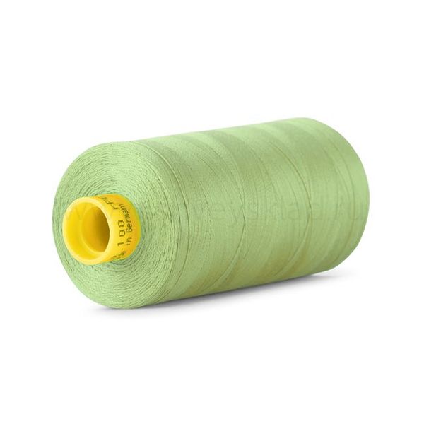 Нитка Gutermann Mara 120 (1000 метров), 1 кат., универсальная | 152 бл.салатовый