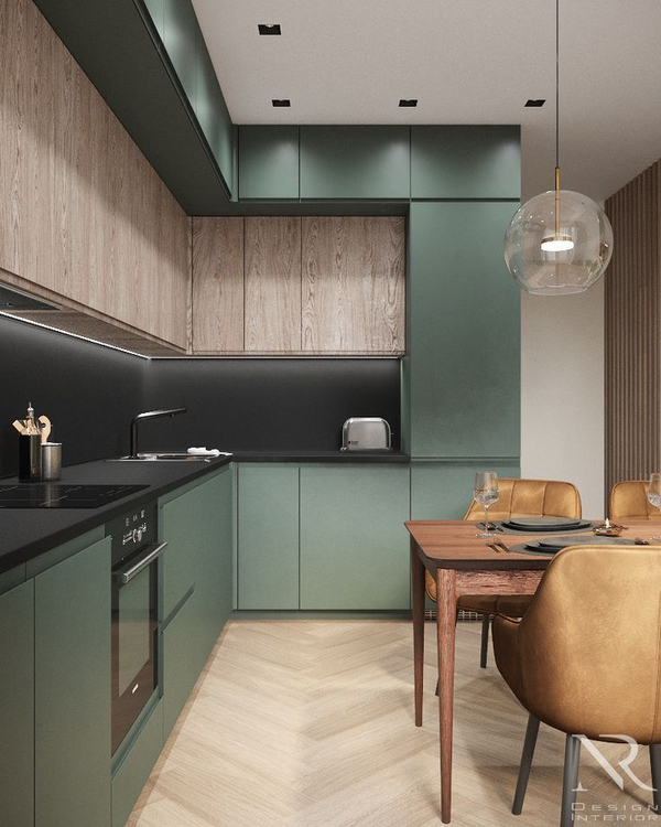 Примеры современных дизайнов кухонь из интернета