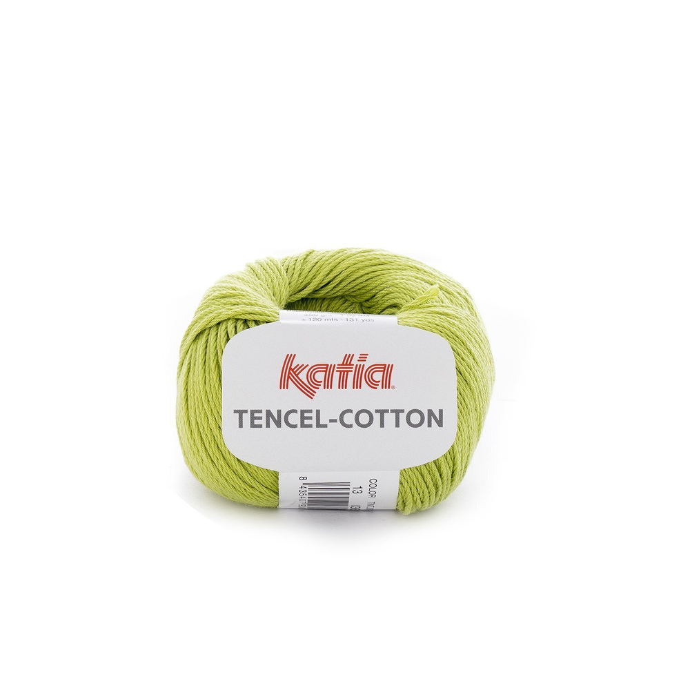 Пряжа KATIA Tencel-Cotton (13/лаймовый)