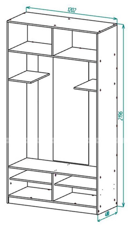 Прихожая СОФИЯ-7 вешалка