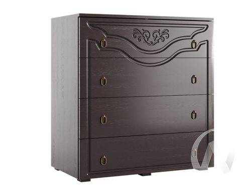 Комод Спальня Престиж (венге/шоколад)