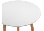Стол деревянный Woodville Lorini 60 white, wood