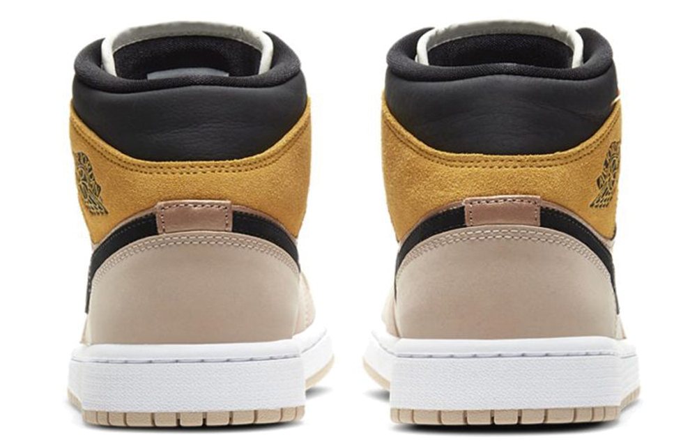 Кроссовки Jordan Air Jordan 1 Mid Se "Particle Beige" (Женская размерная сетка)