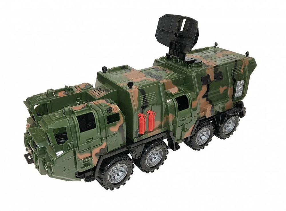 Военный тягач "Щит" с кунгом (камуфляж) (Нордпласт)