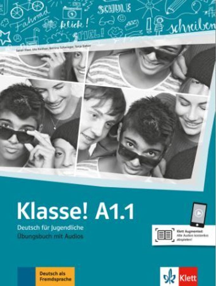 Klasse! A1.1  Uebungsbuch mit Audios online