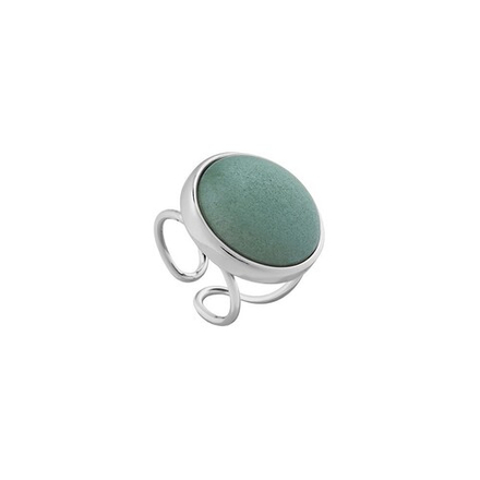 Кольцо Possebon Pearl Green Quartz 16.5 мм K0948.16 G/S
