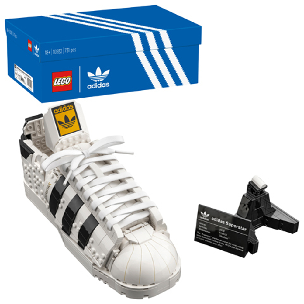 LEGO Creator Expert: Кроссовок adidas Originals Superstar 10282 — Adidas Originals Superstar — Лего Креатор Создатель Эксперт