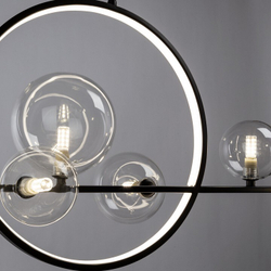 Люстра на штанге Arte Lamp A7791SP-59BK