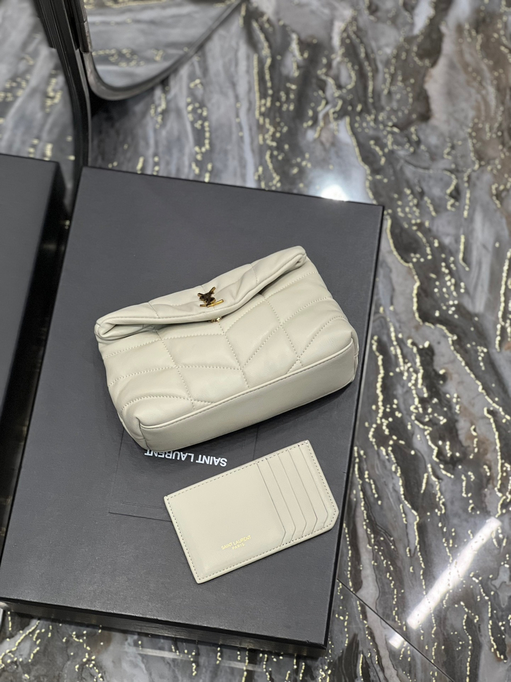 Saint Laurent Loulou Puffer Bag 18 cm