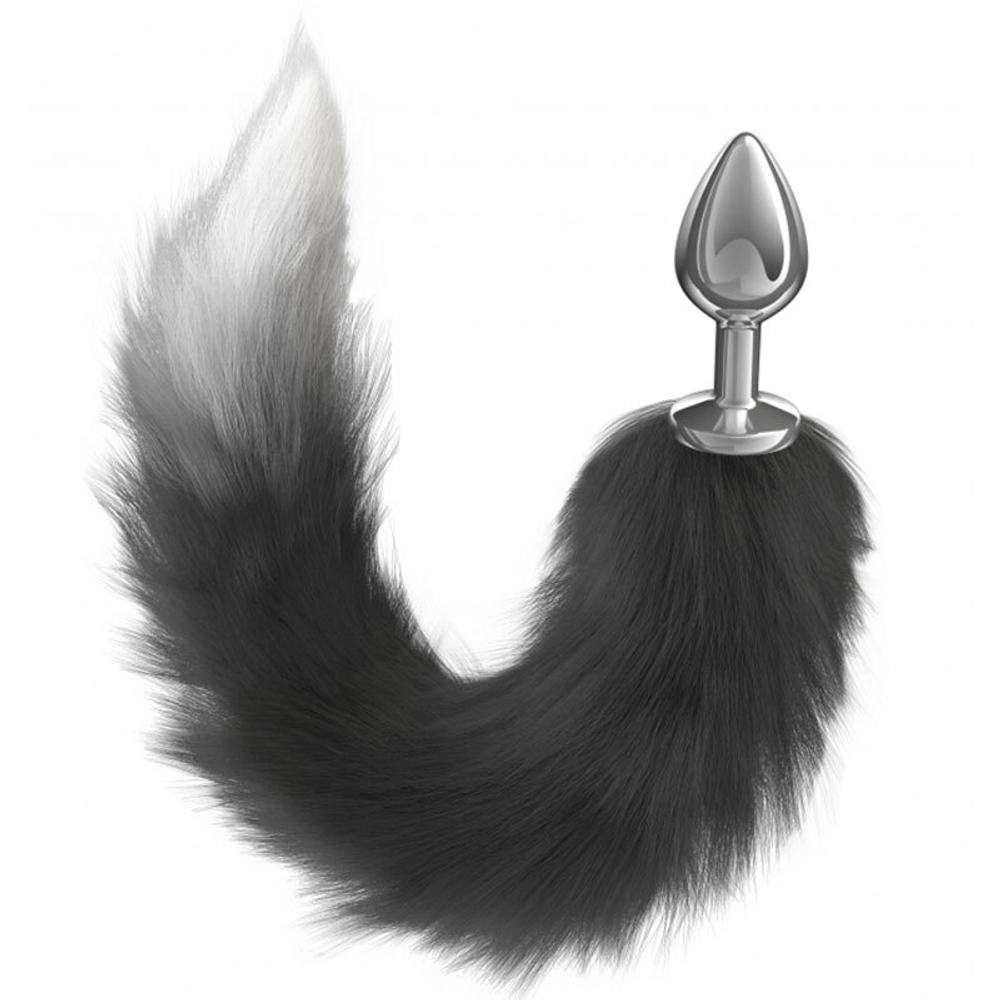 Анальная Пробка с Хвостом Diamond Starlit Black 4020-01lola