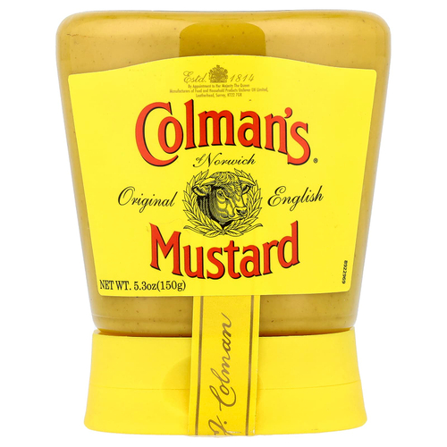 Colman's, классическая английская горчица, 150 г (5,3 унции)