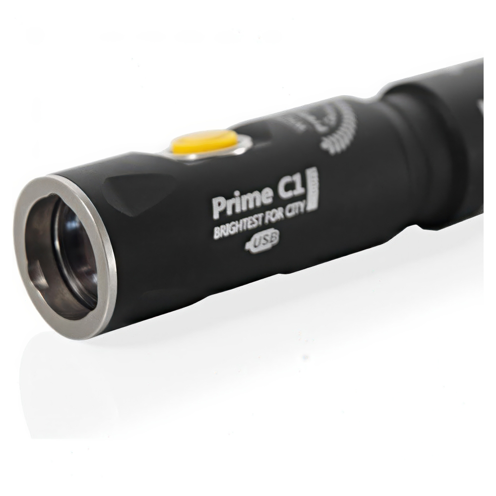 Карманный фонарь Armytek Prime C1 Pro Magnet USB+18350 XP-L — удобная боковая кнопка и расширенное управление с 11 режимами.