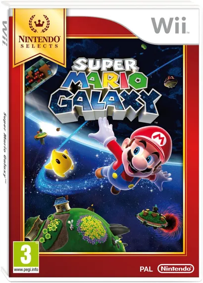 Nintendo Wii Super Mario Galaxy (Б/У, Английская версия)