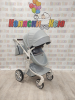 Коляска трансформер Farfello Aimile Pro молочный