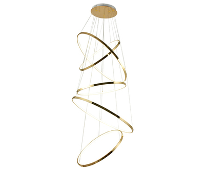 09475-5A,33 Люстра димм.Амия золото Led 150W