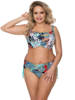 Плавки с регуляцией высоты и флористическим рисунком (Размер: 5X) (Цвет: разноцветный)