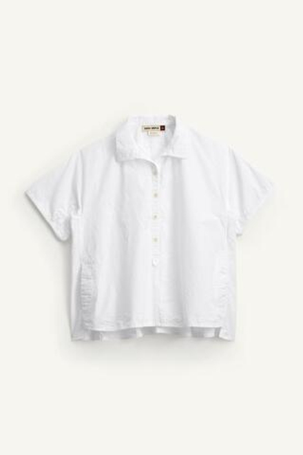 ZARA ХЛОПКОВАЯ РУБАШКА, БЕЛЫЙ