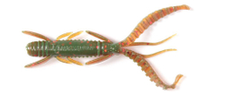 Виброхвосты съедобные искусственные LJ Pro Series HOGY SHRIMP 2,2in (05.60)/085 10шт.