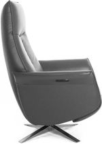 Кресло реклайнер Relax LOTUS ELECTRO NEW 4092D, натуральная кожа, (088 IRON GREY)