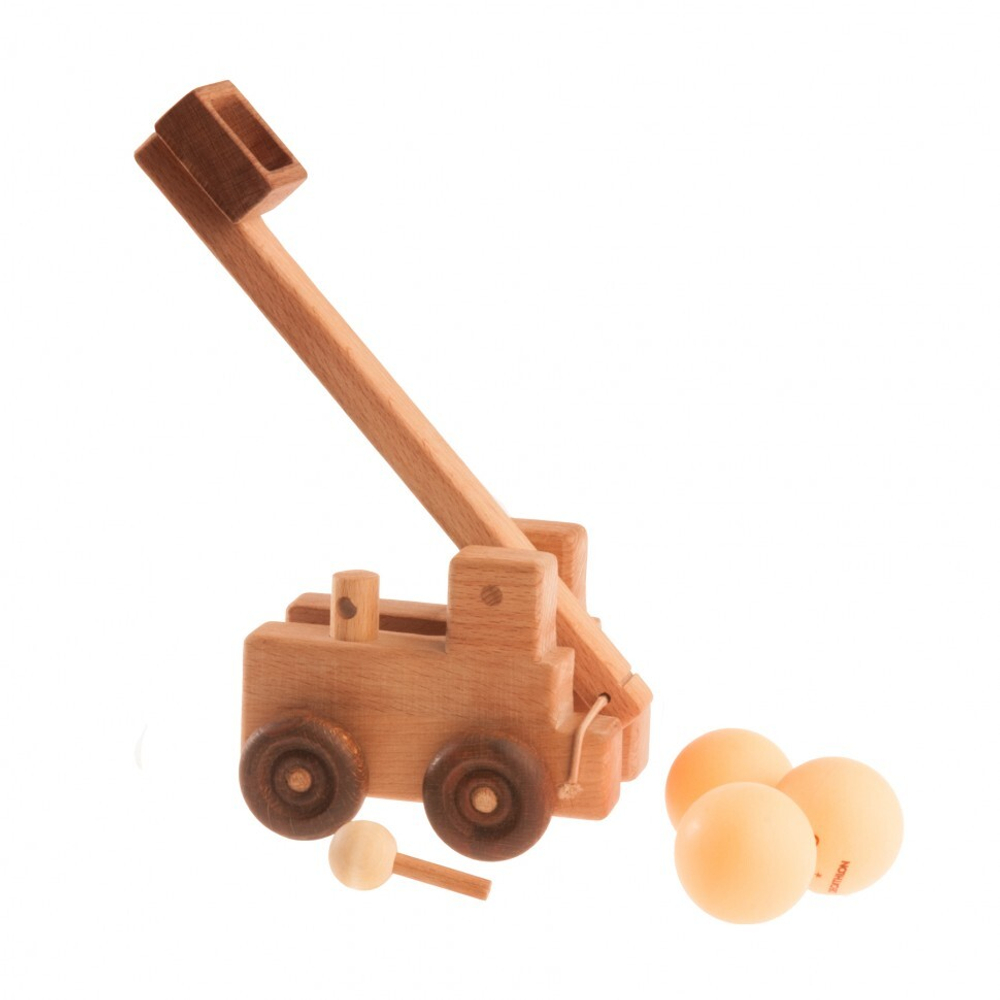 Машинка - катапульта Леснушки