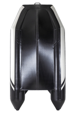 Броня-280 СК слань+киль белый-черный (лодка ПВХ под мотор с усилением)