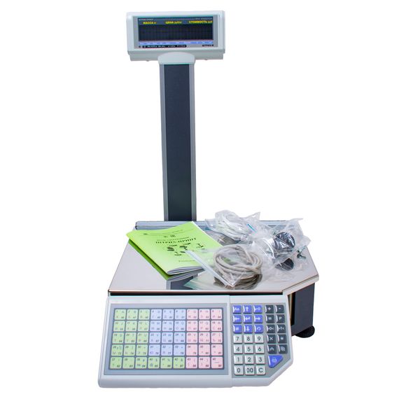 Весы с печатью этикеток ШТРИХ-ПРИНТ М 15-2.5 Д1И1 (v.4.5) (2Мб) (ГОСТ OIML R76-1-2011)