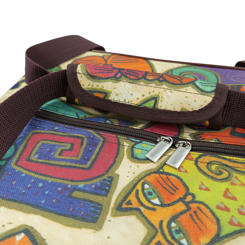 Сумка дорожная для ручной клади Pobedabags Кошки 36 x 30 x 27 см