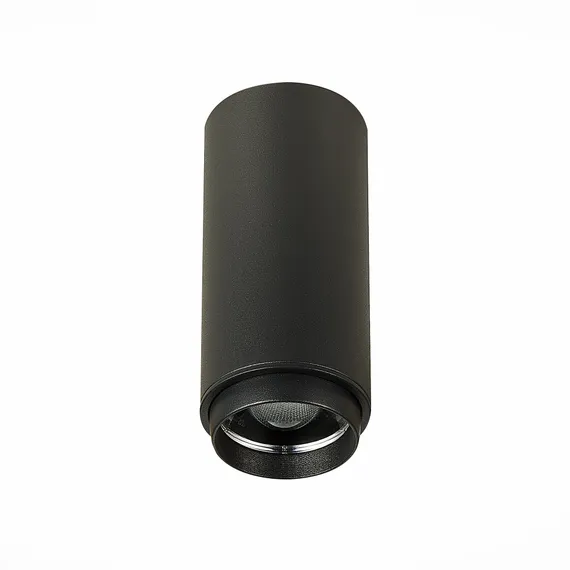 ST600.432.10 Светильник потолочный Zoom Черный LED 1*10W 3000K 1 000Lm Ra>80 15-60° IP20 D59xH130 17 Накладные светильники