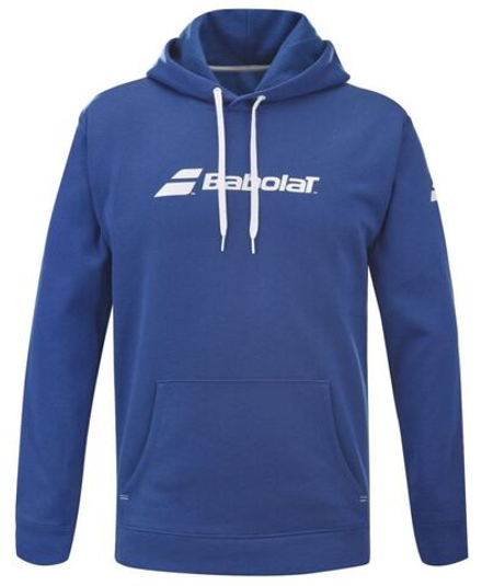 Мужская теннисная кофта Babolat Fitness Hood Sweat Men - синий содалит
