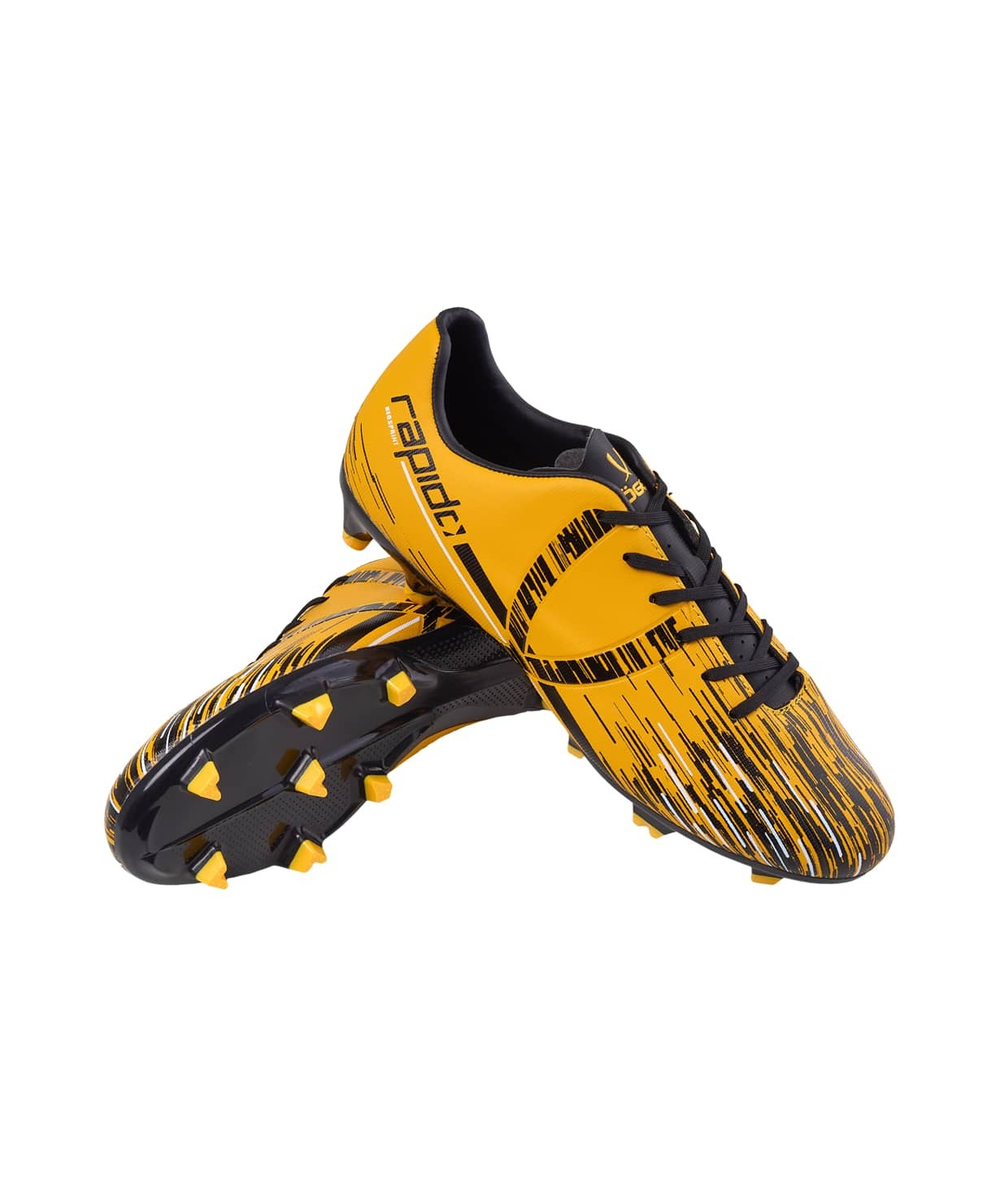 Бутсы футбольные Rapido FG Yellow/black, детский