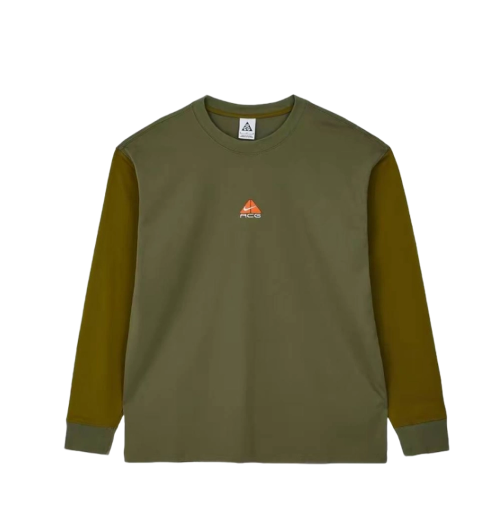 Nike ACG Long Sleeve Logo "Medium Olive"