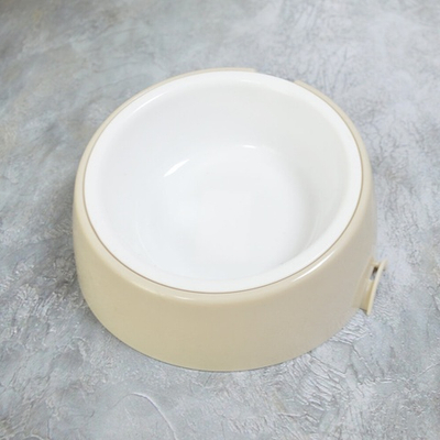 Миска-лего 0,3л с наклоном для животных "ALTA" (бежевый)