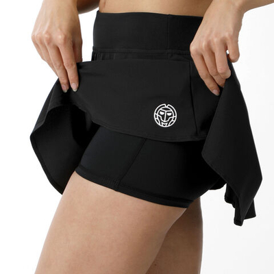 Женская теннисная юбка BIDI BADU Mora Tech Skirt Women - Black, White