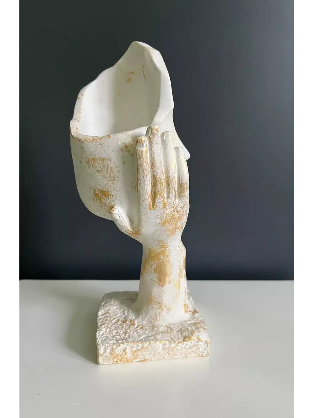 Кашпо -Ваза - Скульптура - Органайзер Мия 30см