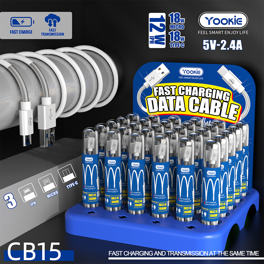 Кабель Yookie CB15 USB - Type C