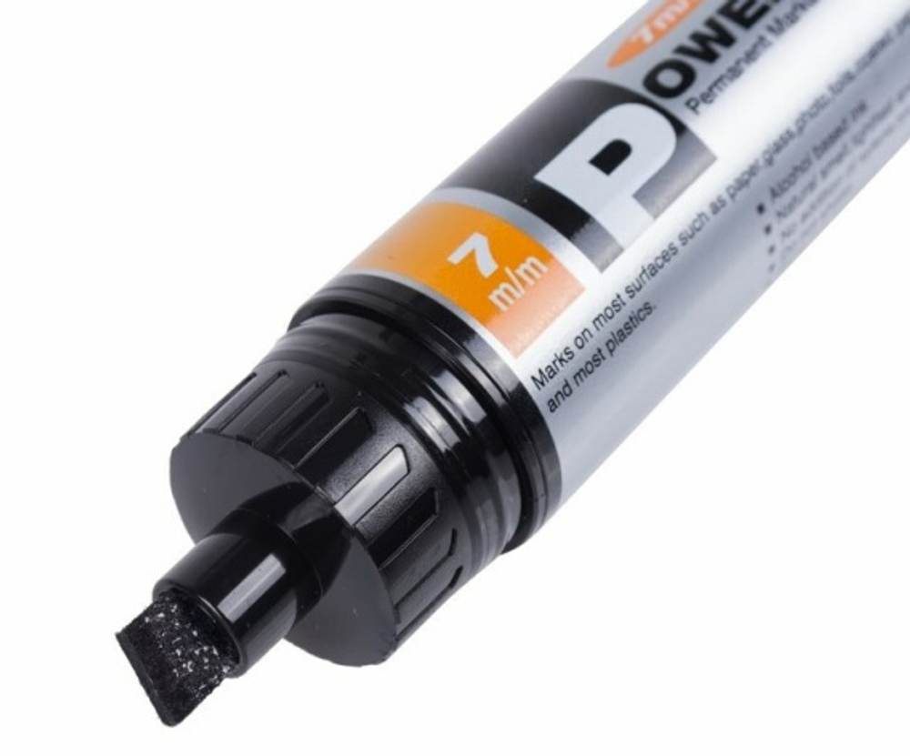 Маркер черный перманентный 7мм